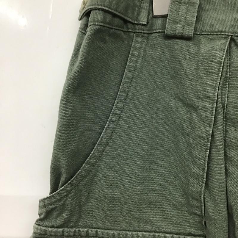 コロンビア Columbia パンツ ショートパンツ AM4030 カーゴパンツ ワークパンツ 36 ロゴ、文字 カーキ / カーキ /  メンズ USED 古着 中古 10139453