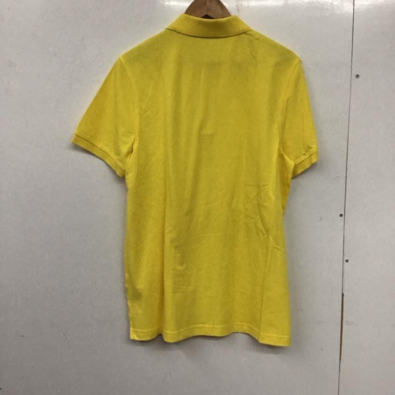 ブルックスブラザーズ BROOKS BROTHERS ポロシャツ 半袖 SLIM FIT L ワンポイント 黄 / イエロー /  メンズ USED 古着 中古 10139471
