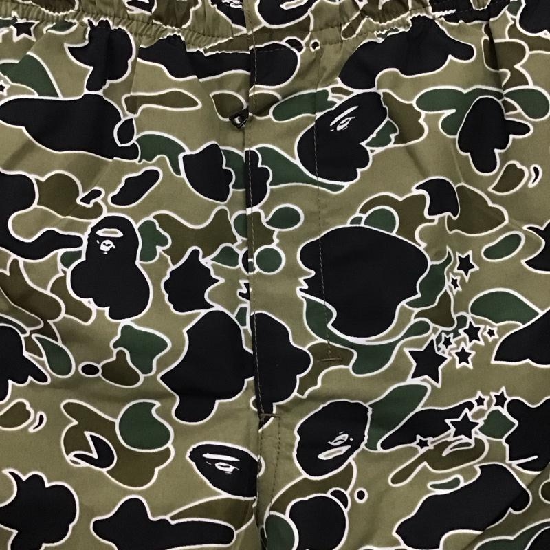 アベイシングエイプ A BATHING APE パンツ ショートパンツ ハーフパンツ ショートパンツ カジュアルパンツ L プリント マルチカラー / マルチカラー /  メンズ USED 古着 中古 10139519