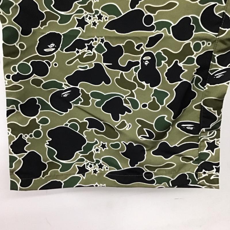 アベイシングエイプ A BATHING APE パンツ ショートパンツ ハーフパンツ ショートパンツ カジュアルパンツ L プリント マルチカラー / マルチカラー /  メンズ USED 古着 中古 10139519
