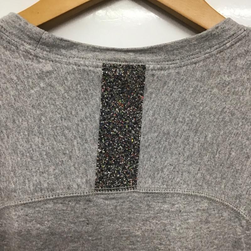 ナイキ NIKE Tシャツ 半袖 ck2979-902 半袖カットソー プリントTシャツ スポーツウェア L ロゴ、文字 灰 / グレー /  メンズ USED 古着 中古 10139532
