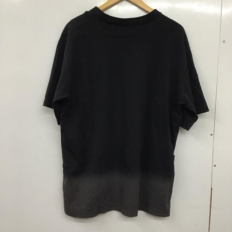 サカイ Sacai Tシャツ 半袖 半袖カットソー 無地Tシャツ クルーネックカットソー 2 無地 黒 / ブラック /  メンズ USED 古着 中古 10139535