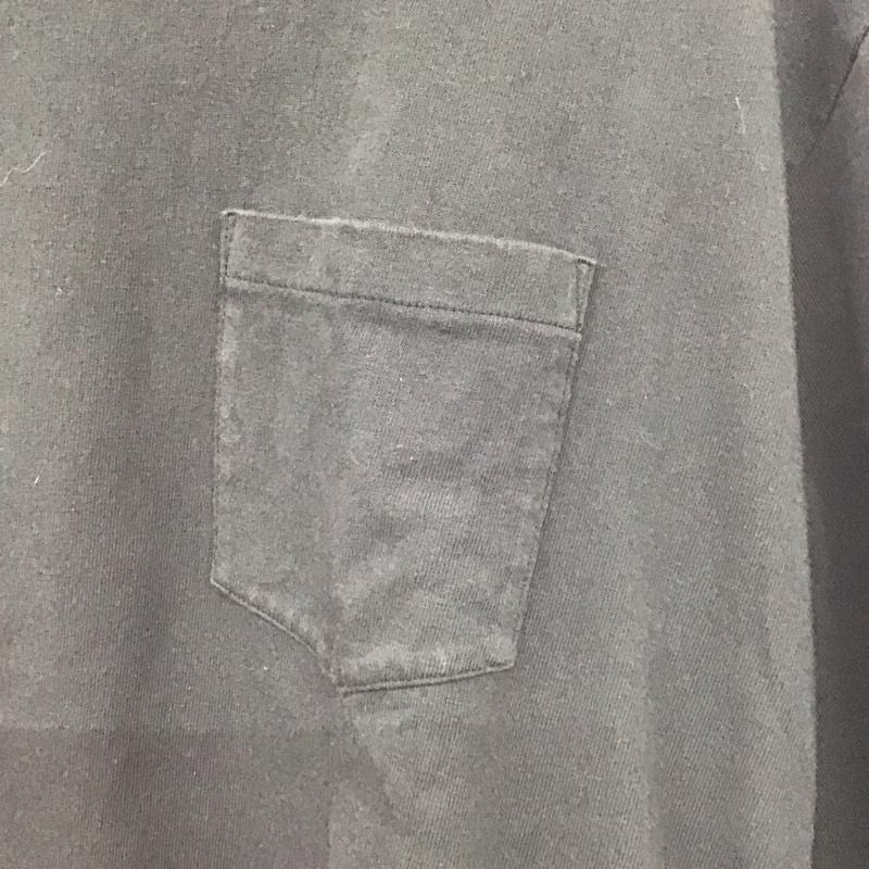 サカイ Sacai Tシャツ 半袖 半袖カットソー 無地Tシャツ クルーネックカットソー 2 無地 黒 / ブラック /  メンズ USED 古着 中古 10139535