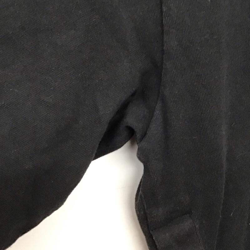 サカイ Sacai Tシャツ 半袖 半袖カットソー 無地Tシャツ クルーネックカットソー 2 無地 黒 / ブラック /  メンズ USED 古着 中古 10139535