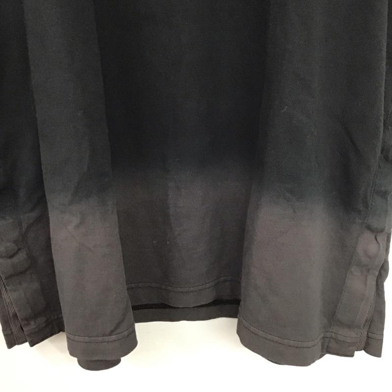 サカイ Sacai Tシャツ 半袖 半袖カットソー 無地Tシャツ クルーネックカットソー 2 無地 黒 / ブラック /  メンズ USED 古着 中古 10139535