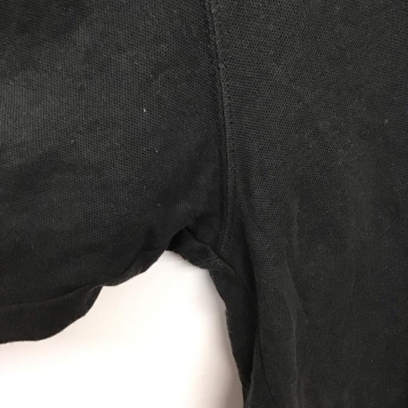 コロンビア Columbia ポロシャツ 半袖 半袖ポロシャツ カラーシャツ 半袖カットソー XL 無地 黒 / ブラック /  メンズ USED 古着 中古 10139551