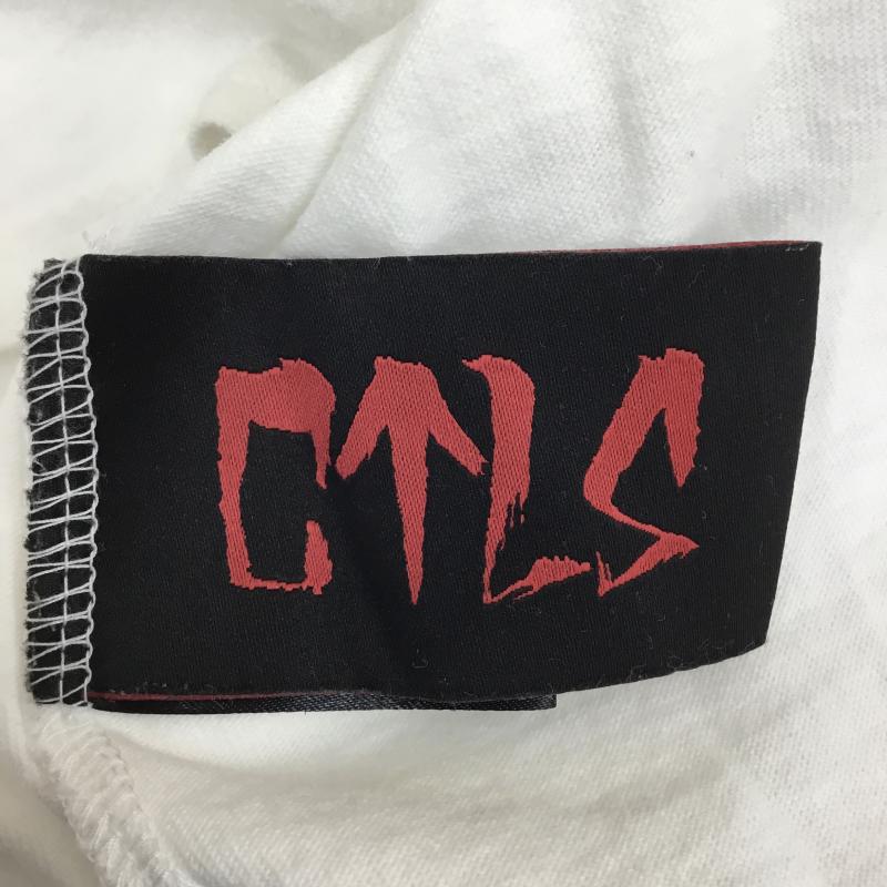 カタリスト CVTVLIST Tシャツ 半袖 2101060305 2 ロゴ、文字 白 / ホワイト /  メンズ USED 古着 中古 10139631