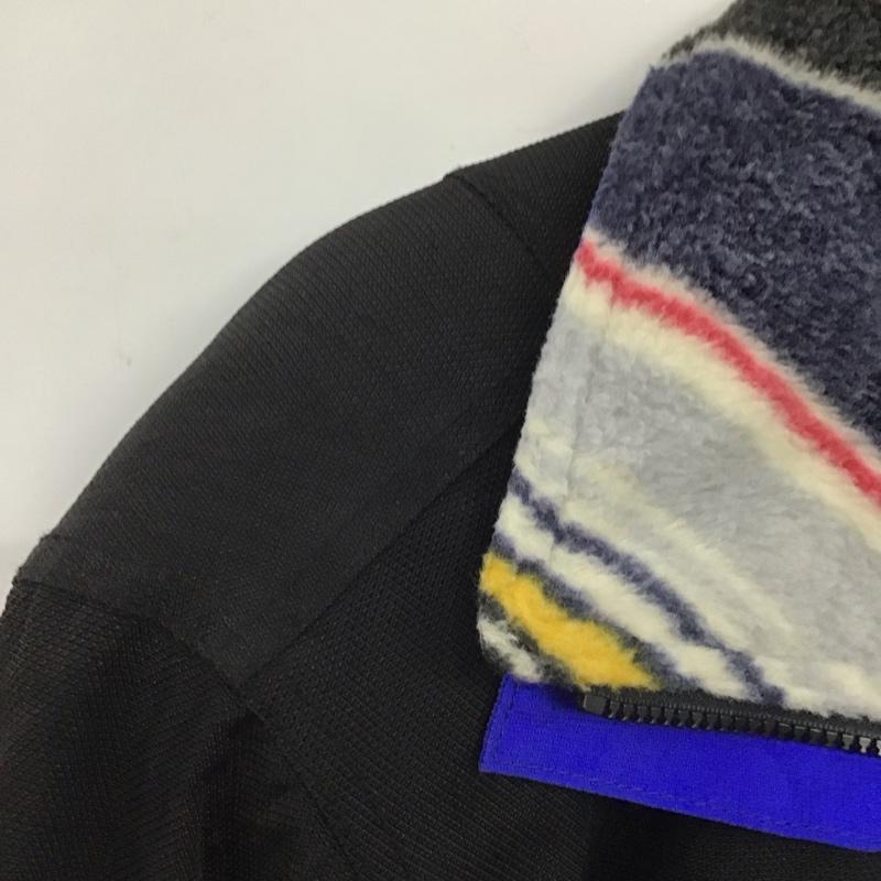 エレッセ ellesse ジャケット、上着 ジャンパー、ブルゾン ジップアップジャケット アウター 古着 M ロゴ、文字 黒 / ブラック / X 青 / ブルー /  メンズ USED 古着 中古 10139637