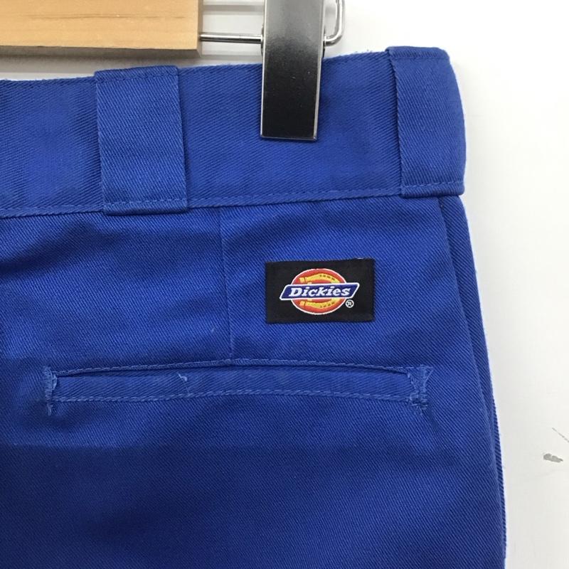 ディッキーズ Dickies パンツ ワークパンツ、ペインターパンツ ワークパンツ ワイドパンツ カジュアルパンツ 30インチ 無地 青 / ブルー /  メンズ USED 古着 中古 10139655