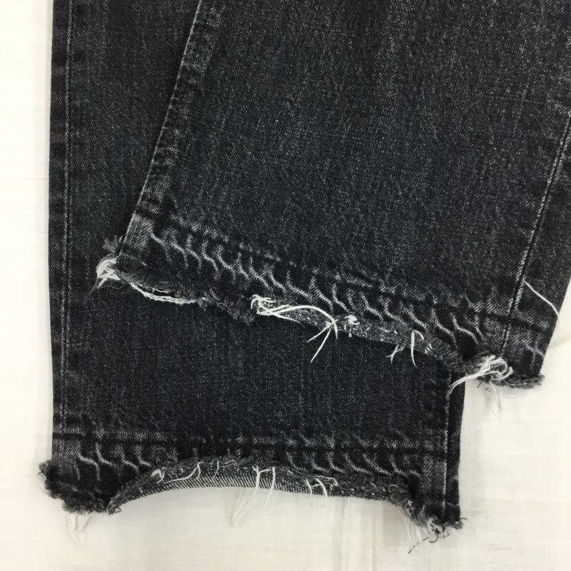 ビッグジョン Big John パンツ デニム、ジーンズ 29インチ 無地 黒 / ブラック /  レディース USED 古着 中古 10139660