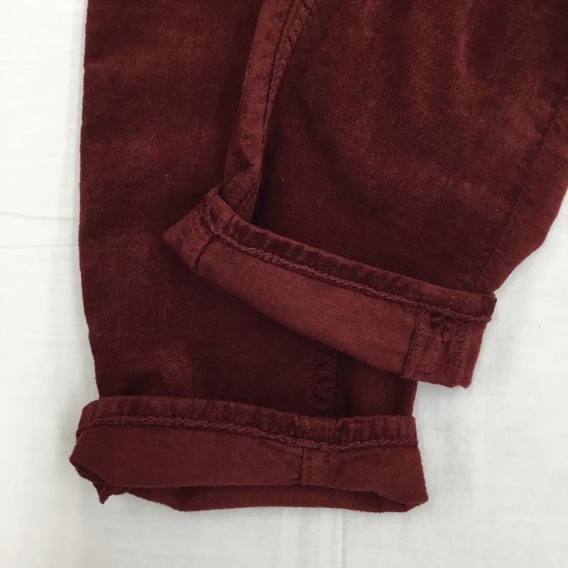 ポロラルフローレン POLO RALPH LAUREN パンツ ワークパンツ、ペインターパンツ ベロアパンツ 26インチ 無地 赤 / レッド /  レディース USED 古着 中古 10139680