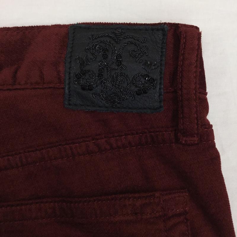 ポロラルフローレン POLO RALPH LAUREN パンツ ワークパンツ、ペインターパンツ ベロアパンツ 26インチ 無地 赤 / レッド /  レディース USED 古着 中古 10139680
