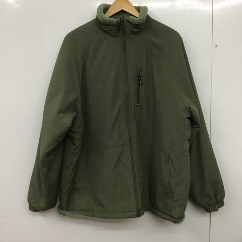 マジック ナンバー MAGIC NUMBER ジャケット、上着 ジャンパー、ブルゾン ジップアップジャケット アウター リバーシブル XL 無地 カーキ / カーキ /  メンズ USED 古着 中古 10139687