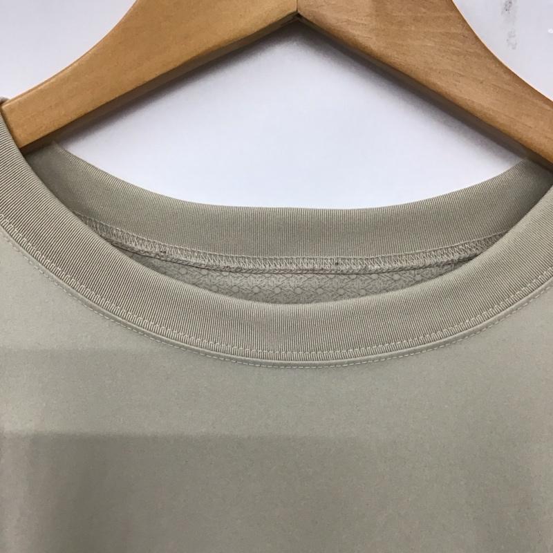 ザノースフェイス THE NORTH FACE ワンピース ひざ丈スカート NTW12266 テックラウンジワンピース M ロゴ、文字 ベージュ / ベージュ /  レディース USED 古着 中古 10139734