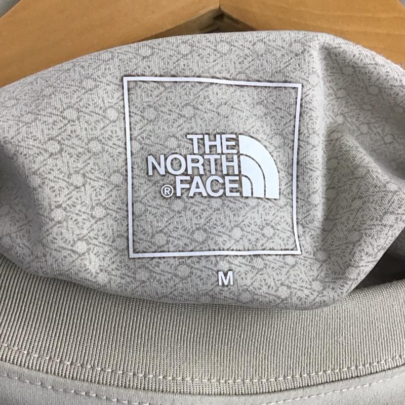 ザノースフェイス THE NORTH FACE ワンピース ひざ丈スカート NTW12266 テックラウンジワンピース M ロゴ、文字 ベージュ / ベージュ /  レディース USED 古着 中古 10139734