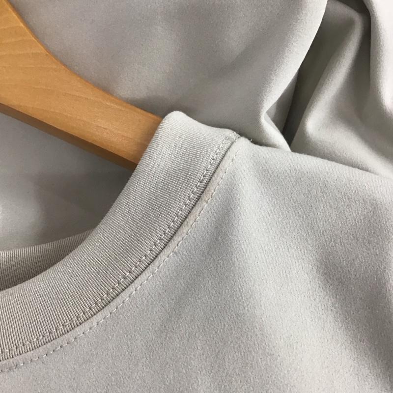 ザノースフェイス THE NORTH FACE ワンピース ひざ丈スカート NTW12266 テックラウンジワンピース M ロゴ、文字 ベージュ / ベージュ /  レディース USED 古着 中古 10139734