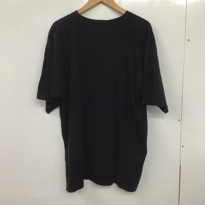 シーイー C.E Tシャツ 半袖 半袖カットソー プリントTシャツ クルーネックカットソー L プリント 黒 / ブラック /  メンズ USED 古着 中古 10139735