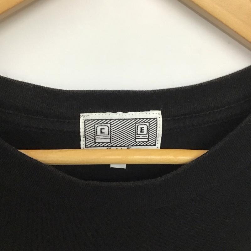 シーイー C.E Tシャツ 半袖 半袖カットソー プリントTシャツ クルーネックカットソー L プリント 黒 / ブラック /  メンズ USED 古着 中古 10139735