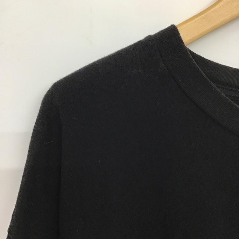 シーイー C.E Tシャツ 半袖 半袖カットソー プリントTシャツ クルーネックカットソー L プリント 黒 / ブラック /  メンズ USED 古着 中古 10139735