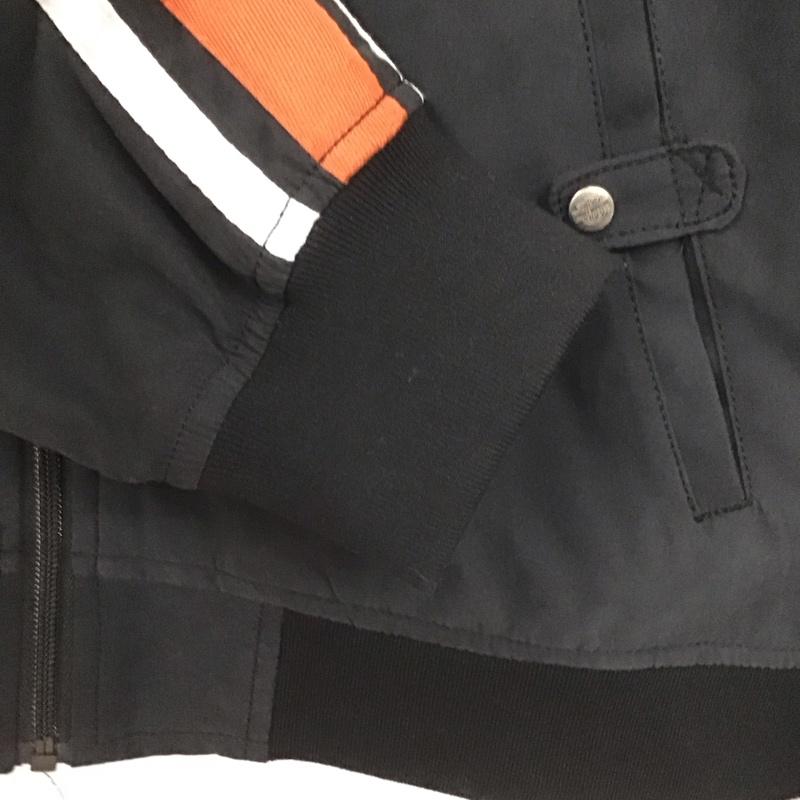 ハーレーダビッドソン Harley-Davidson ジャケット、上着 ジャンパー、ブルゾン ジップアップジャケット アウター 古着 L ロゴ、文字 黒 / ブラック /  メンズ USED 古着 中古 10139736
