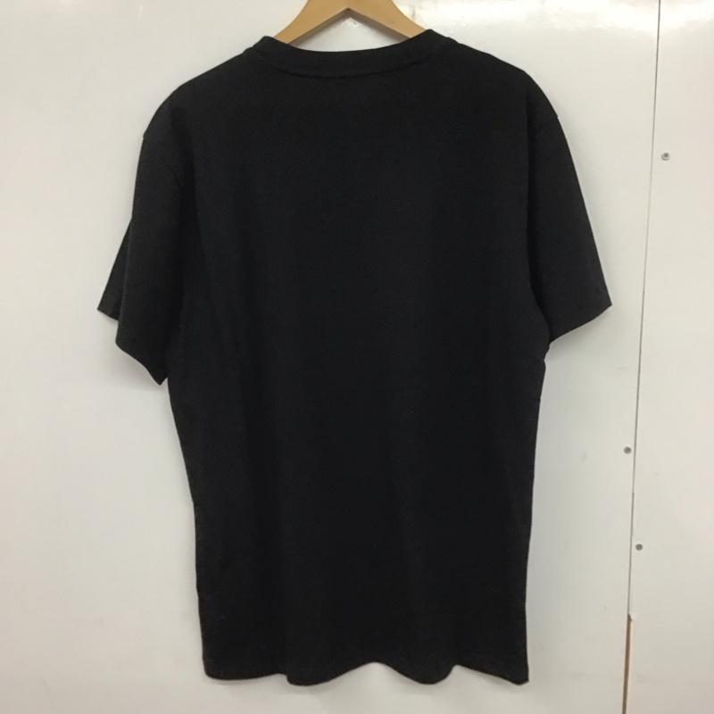 ハーレーダビッドソン Harley-Davidson Tシャツ 半袖 半袖カットソー プリントTシャツ クルーネックカットソー M プリント 黒 / ブラック /  メンズ USED 古着 中古 10139739