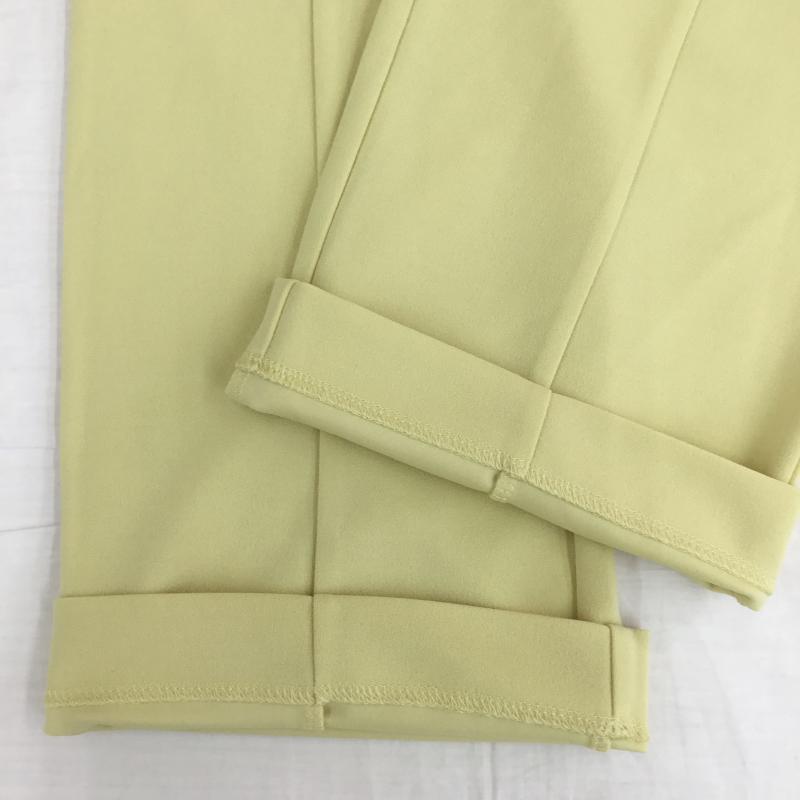グローバルワーク GLOBAL WORK パンツ スラックス M 無地 黄 / イエロー /  レディース USED 古着 中古 10139786