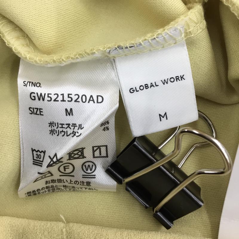 グローバルワーク GLOBAL WORK パンツ スラックス M 無地 黄 / イエロー /  レディース USED 古着 中古 10139786