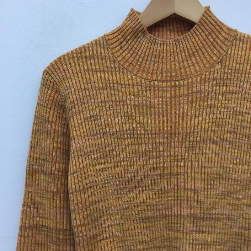 レイビームス Ray BEAMS カットソー 長袖 ニットカットソー M  橙 / オレンジ /  レディース USED 古着 中古 10139801