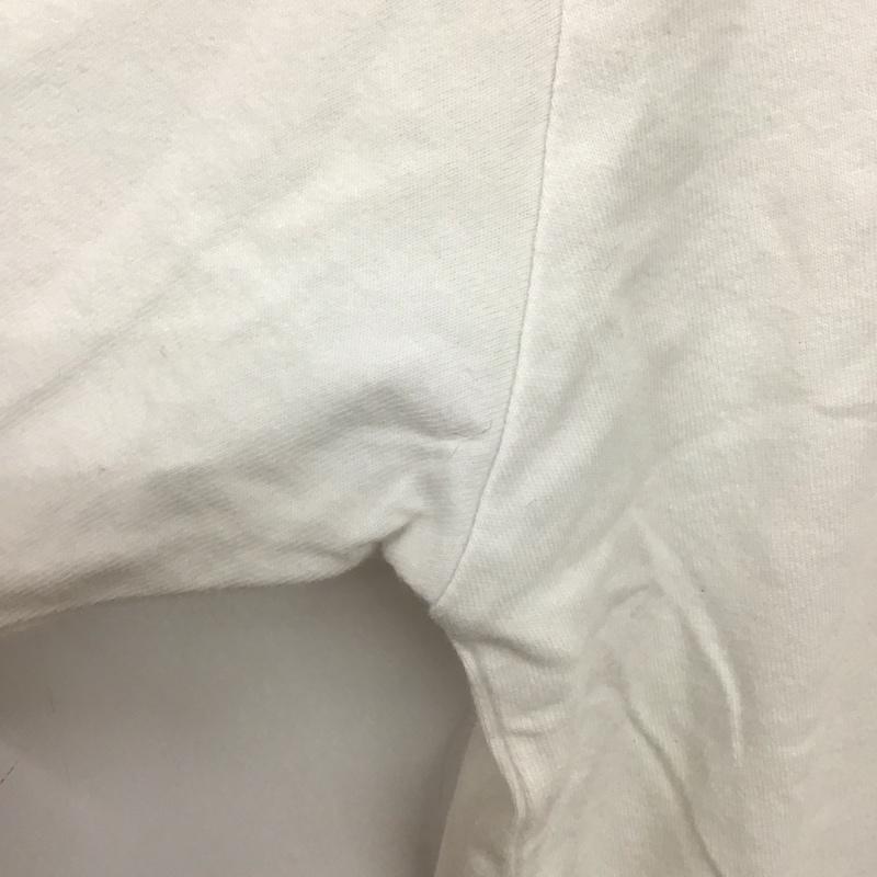 ポーラー POLeR Tシャツ 半袖 半袖カットソー プリントTシャツ クルーネックカットソー L ロゴ、文字 白 / ホワイト /  メンズ USED 古着 中古 10139815