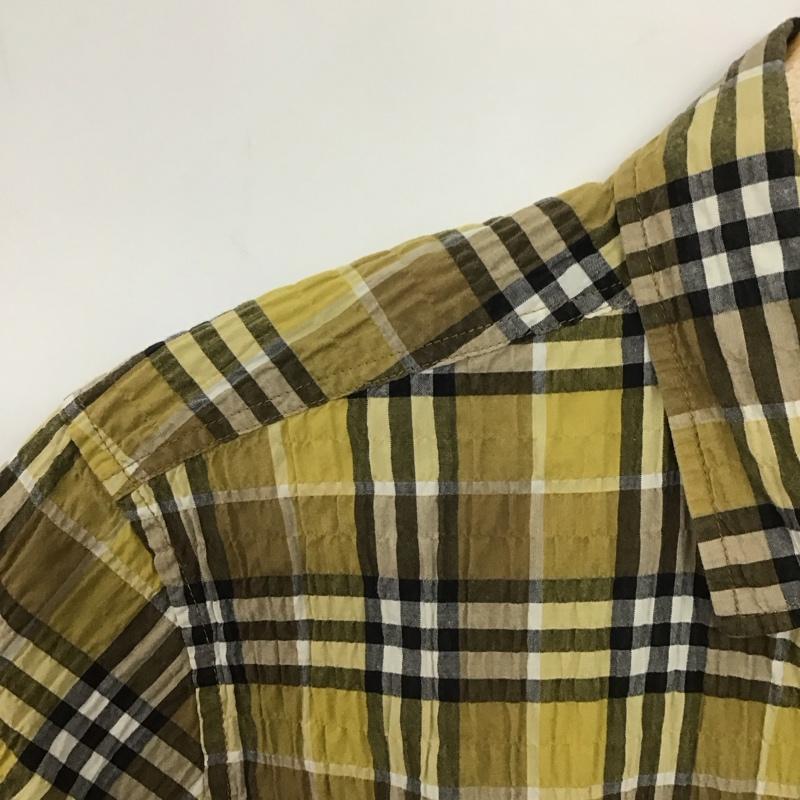 バーバリーロンドン Burberry London シャツ、ブラウス 半袖 半袖シャツ チェックシャツ カラーシャツ L チェック マルチカラー / マルチカラー /  メンズ USED 古着 中古 10139833