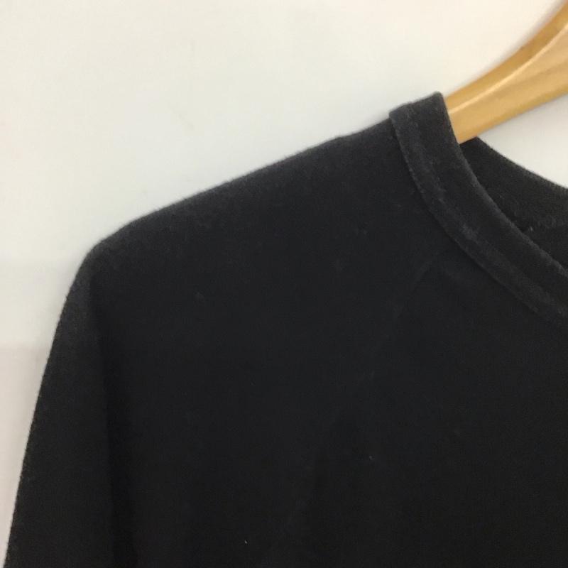 ガヴィル GAVIAL カットソー 長袖 長袖カットソー プリントカットソー クルーネック ラグラン XL プリント 黒 / ブラック /  メンズ USED 古着 中古 10139837