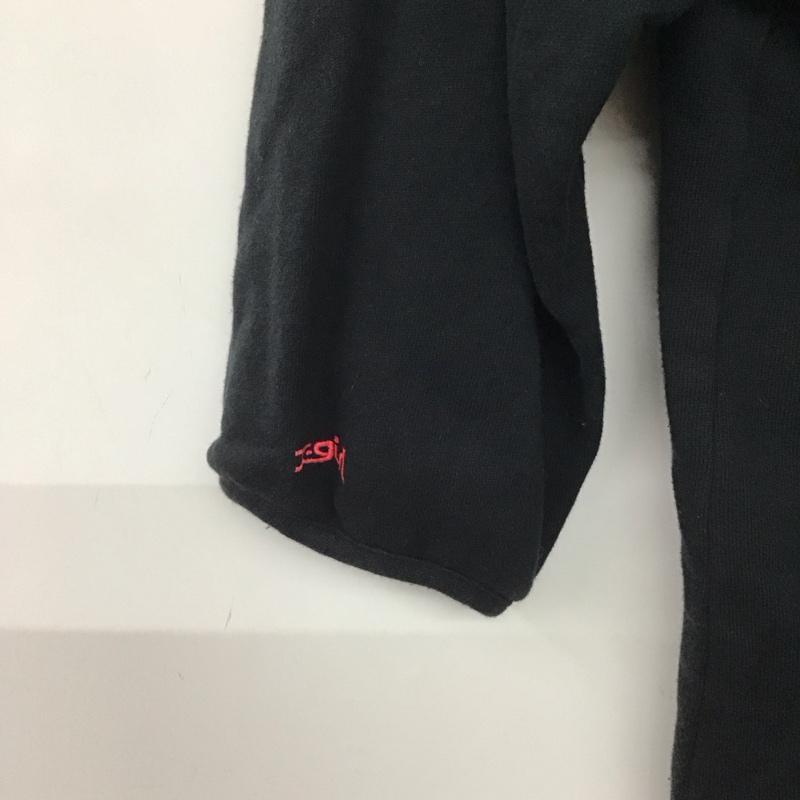 エックスガール X-girl ワンピース ミニスカート スウェット 1 無地 黒 / ブラック /  レディース USED 古着 中古 10139848