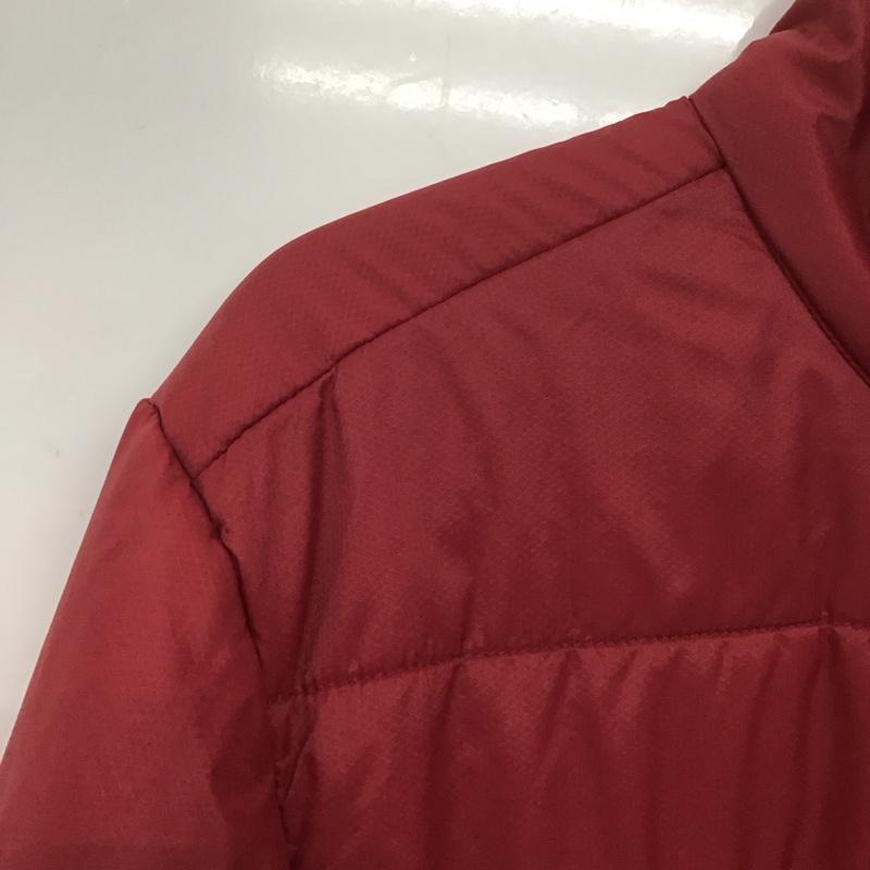 ザノースフェイス THE NORTH FACE ジャケット、上着 ジャンパー、ブルゾン nf00cp3s ナイロンジャケット ジップアップジャケット ダウンジャケット XL ロゴ、文字 えんじ / ワインレッド /  メンズ USED 古着 中古 10139864