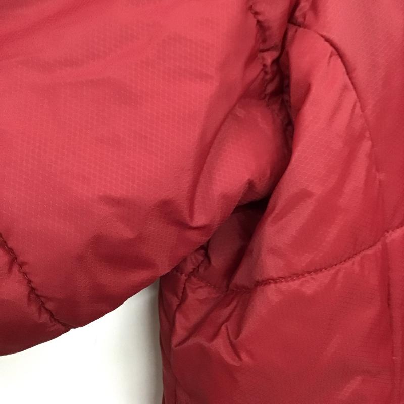 ザノースフェイス THE NORTH FACE ジャケット、上着 ジャンパー、ブルゾン nf00cp3s ナイロンジャケット ジップアップジャケット ダウンジャケット XL ロゴ、文字 えんじ / ワインレッド /  メンズ USED 古着 中古 10139864