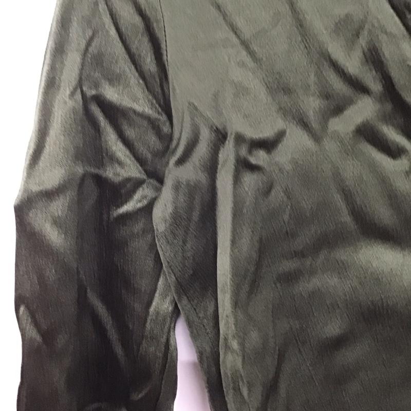 ザラ ZARA シャツ、ブラウス 長袖 S 無地 緑 / グリーン /  レディース USED 古着 中古 10139866