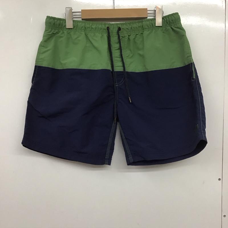 デウスエクスマキナ DEUS EX MACHINA パンツ ショートパンツ ショートパンツ ハーフパンツ カジュアルパンツ L 無地 緑 / グリーン / X 紺 / ネイビー /  メンズ USED 古着 中古 10139882