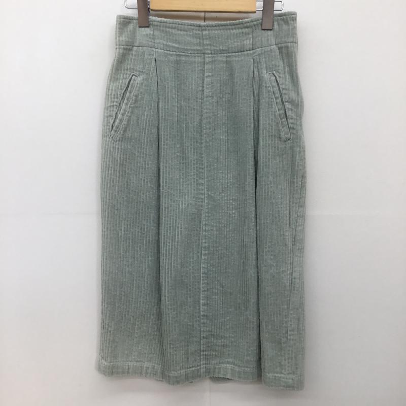 ロンハーマン Ron Herman スカート ひざ丈スカート XS 無地 薄緑 / ライトグリーン /  レディース USED 古着 中古 10139897