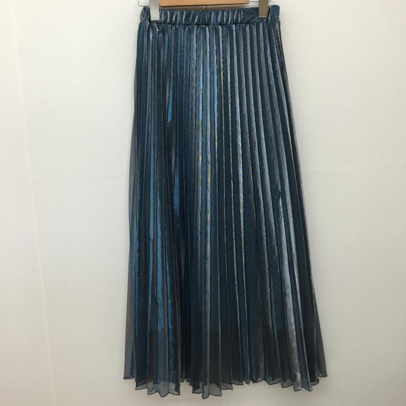 ジーナシス JEANASIS スカート ロングスカート JS050438MW FREE  青 / ブルー /  レディース USED 古着 中古 10139898