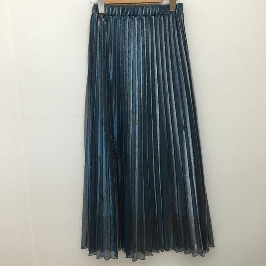 ジーナシス JEANASIS スカート ロングスカート JS050438MW FREE  青 / ブルー /  レディース USED 古着 中古 10139898