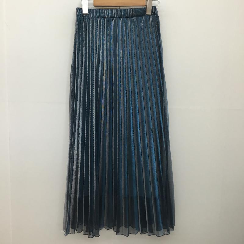 ジーナシス JEANASIS スカート ロングスカート JS050438MW FREE  青 / ブルー /  レディース USED 古着 中古 10139898