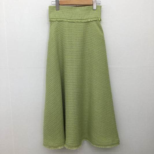 ウィルセレクション WILLSELECTION スカート ロングスカート M  緑 / グリーン /  レディース USED 古着 中古 10139899
