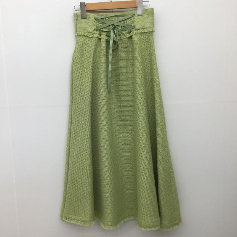 ウィルセレクション WILLSELECTION スカート ロングスカート M  緑 / グリーン /  レディース USED 古着 中古 10139899