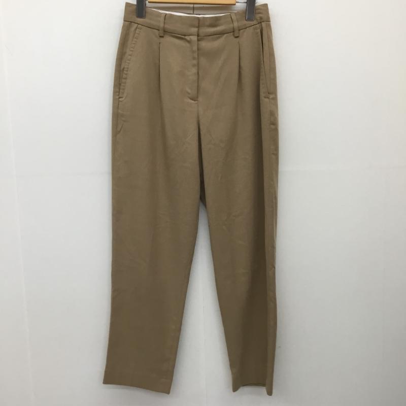 トミーヒルフィガー TOMMY HILFIGER パンツ スラックス WW0WW25878 2 無地 茶 / ブラウン / X ベージュ / ベージュ /  レディース USED 古着 中古 10139905