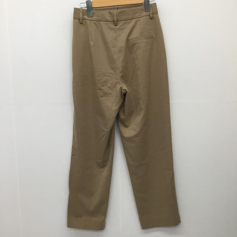 トミーヒルフィガー TOMMY HILFIGER パンツ スラックス WW0WW25878 2 無地 茶 / ブラウン / X ベージュ / ベージュ /  レディース USED 古着 中古 10139905