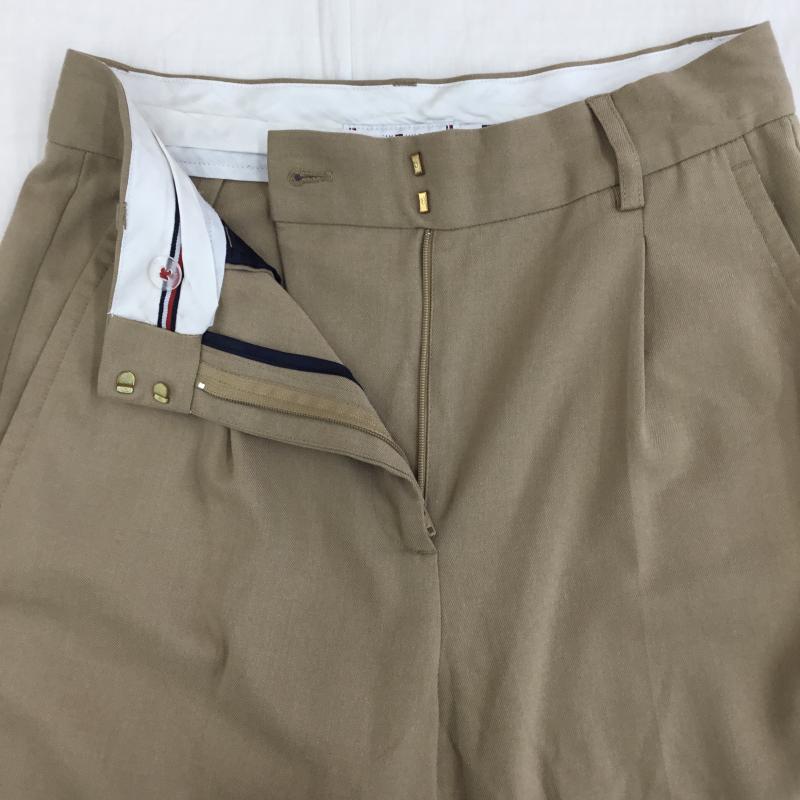 トミーヒルフィガー TOMMY HILFIGER パンツ スラックス WW0WW25878 2 無地 茶 / ブラウン / X ベージュ / ベージュ /  レディース USED 古着 中古 10139905