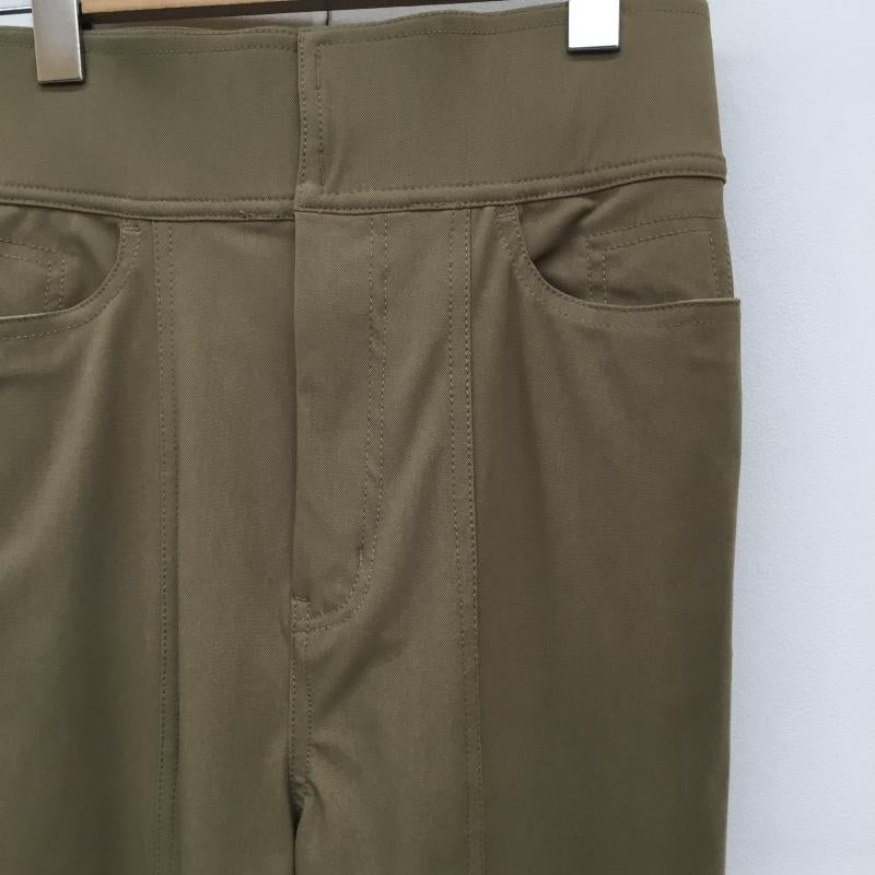 ココ ディール COCO DEAL パンツ スラックス ストレッチバックリボンフレアパンツ 2 無地 茶 / ブラウン /  レディース USED 古着 中古 10139906