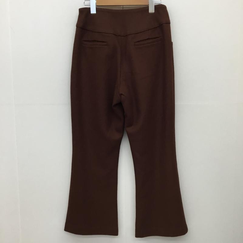 ダズリン dazzlin パンツ スラックス M 無地 茶 / ブラウン /  レディース USED 古着 中古 10139910