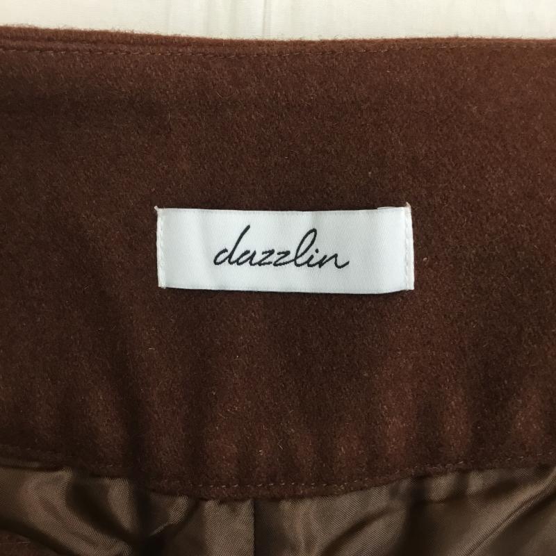 ダズリン dazzlin パンツ スラックス M 無地 茶 / ブラウン /  レディース USED 古着 中古 10139910