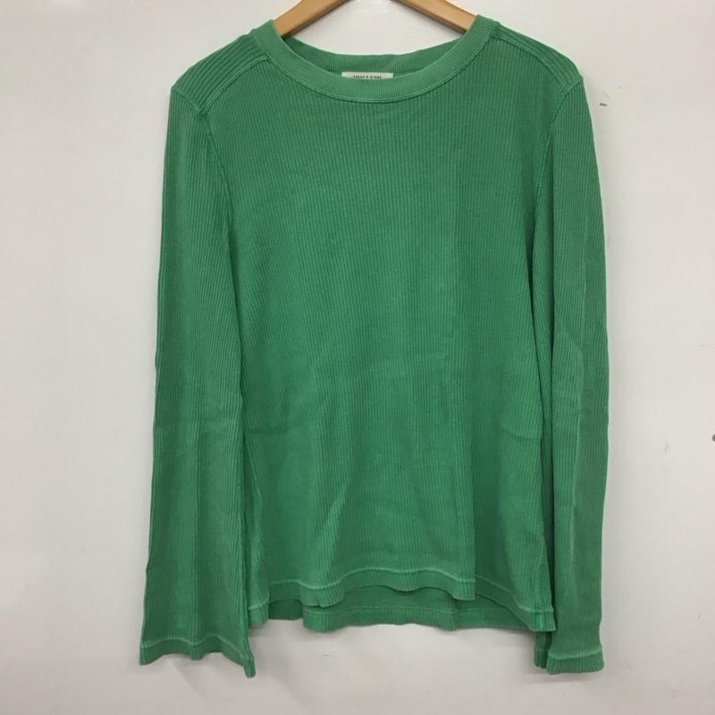 フリークスストア FREAK S STORE カットソー 長袖 FREE 無地 緑 / グリーン /  レディース USED 古着 中古 10139931
