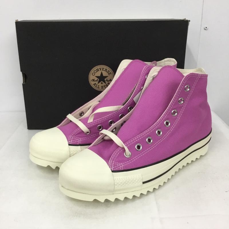コンバース CONVERSE スニーカー スニーカー 1SD057 ALL STAR BT SHARKSOLE HI 30cm 箱有 30.0cm ロゴ、文字 紫 / パープル /  メンズ USED 古着 中古 10139945